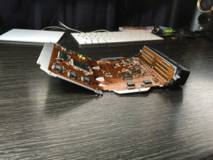 Volvo V40 ECU Siemens S118245005B opened; board side