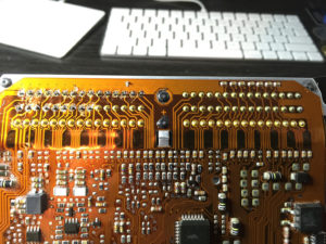 Volvo V40 ECU Siemens S118245005B connector desoldering