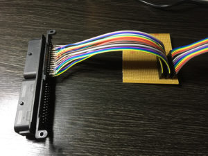 Volvo V40 ECU connector pcb