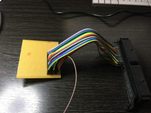 Volvo V40 ECU connector pcb 2